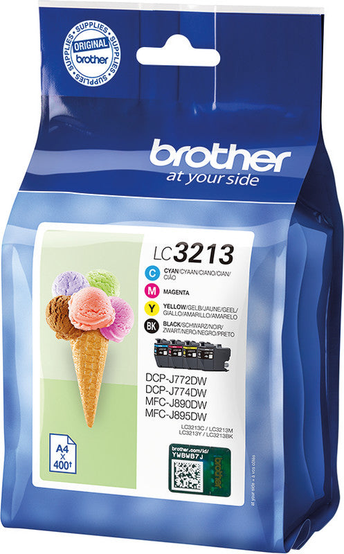 Brother Tintenpatronen-Multipack CMYK, 4er-Pack