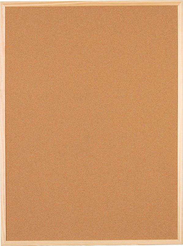 Dufco Pinnwand – Kork, Holzrahmen – 60 × 80 cm