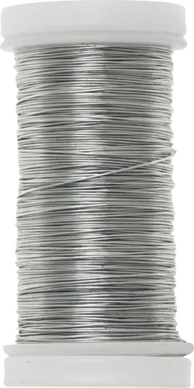 Stafil Draht – silber – Ø 0,35 mm, 100 m, platin