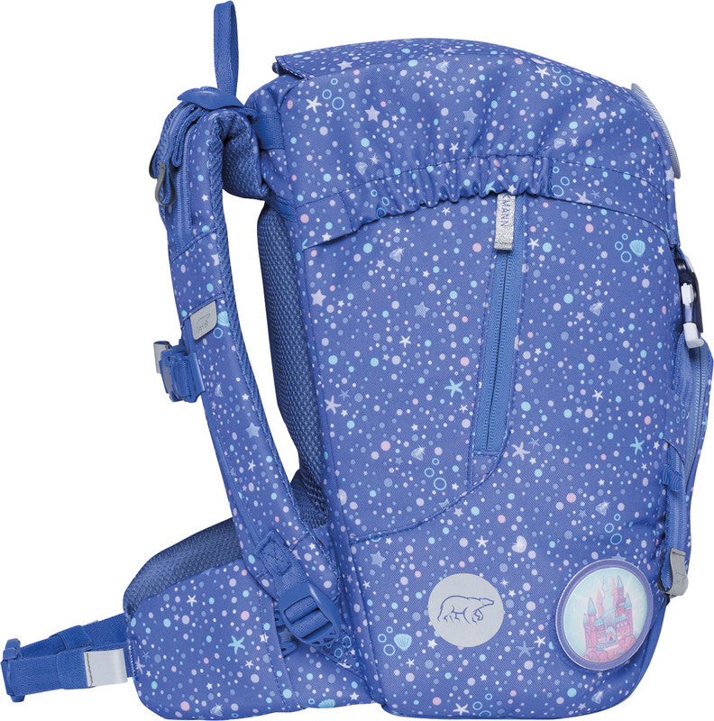 Beckmann Classic Schulrucksack 1st – Aquagirl – mit Leuchteffekt – 22 l, 24,0×37,0×25,0 cm
