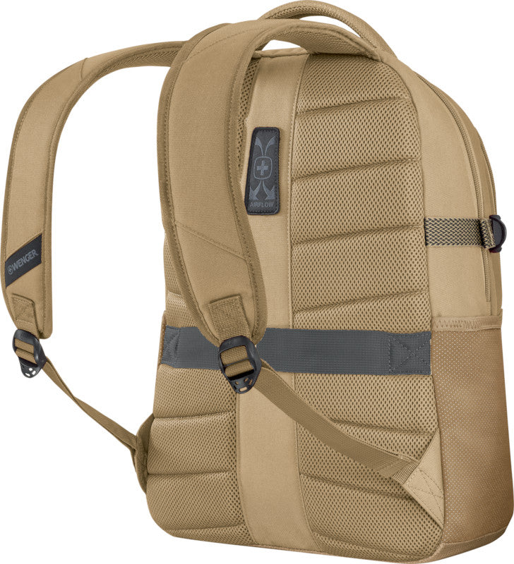 Wenger/SwissGear Wenger Ryde – Notebook-Rucksack – für 16" Notebook, 26 l, rPET, Braun