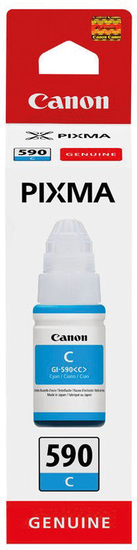 Canon Tintenpatrone GI-590C, cyan, 70 ml – für Tintenstrahldrucker/Multifunktionsgeräte