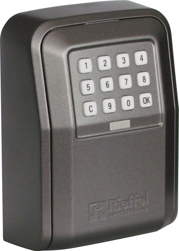 Rieffel Schlüsseldepot KSB-ELO XL, für bis zu 25 Schlüssel, Elektronikschloss (6-stellig), schwarz