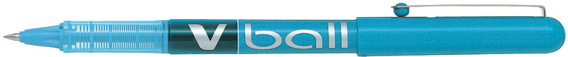 Pilot V-Ball – Tintenroller, mit Kappe, 0,3 mm, Hellblau