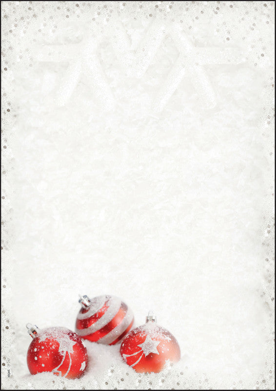 Sigel Motivpapier – A4, 90 g/m², mehrfarbig, Motiv: Winter Flair – für Inkjet/Laser/Kopierer – FSC – 100 Blatt