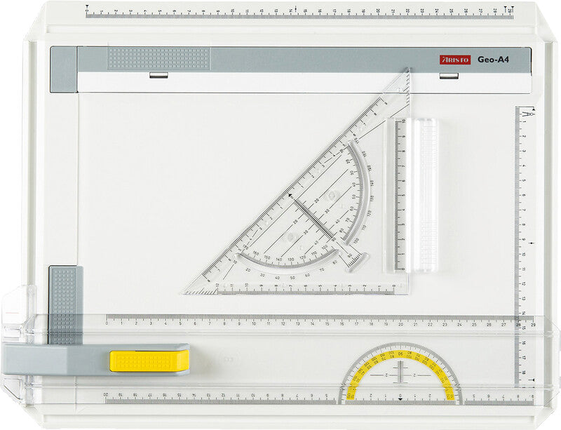 Aristo Zeichenplatte A4, Geo Board, Stop-&-Go-Mechanismus, Kunststoff