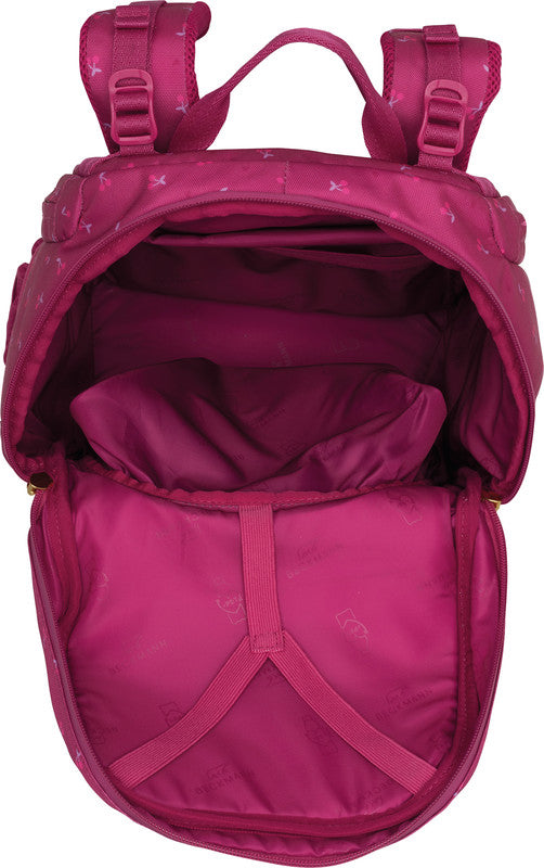 Beckmann Schulrucksack – Active Air Flx – Cherry – Recycelte Materialien
