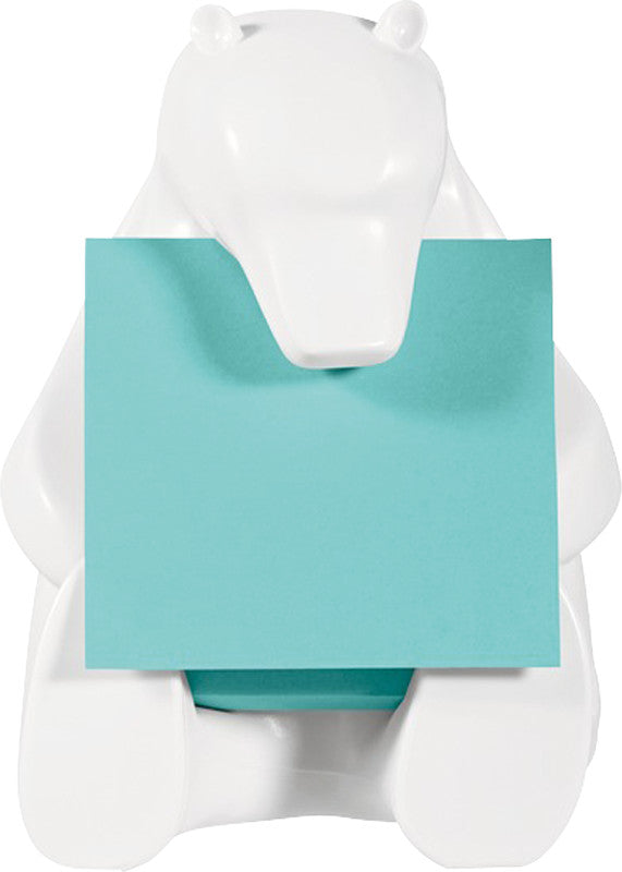 Post-It Stiftschlaufe – Kunststoff, weiss, 76 × 76 mm