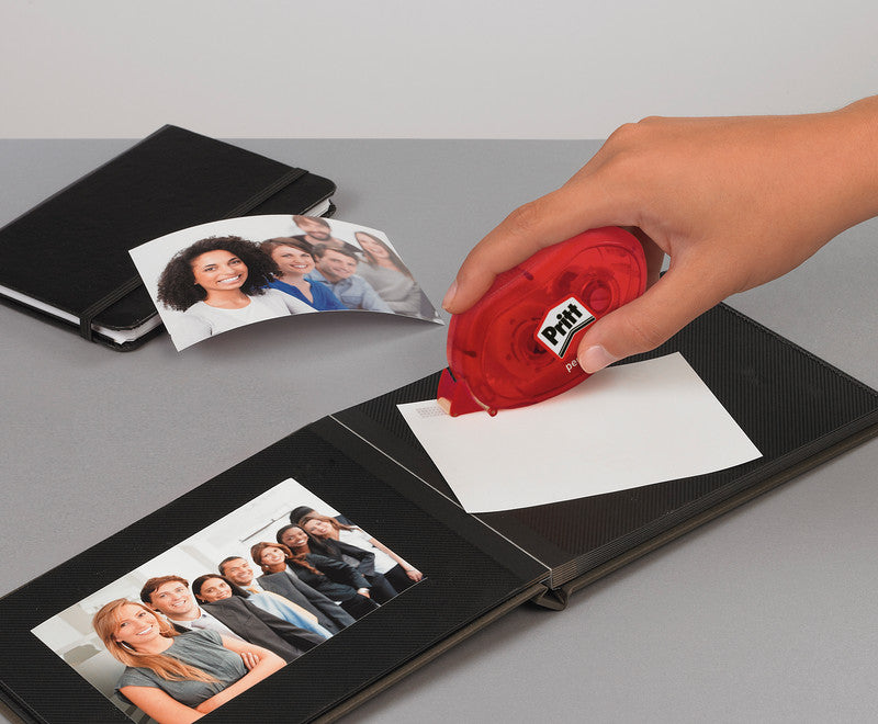 Pritt Kleberoller – Roller, permanent, transparent, 8,4 mm × 10 m, für Papier, Karton, Fotos, usw.