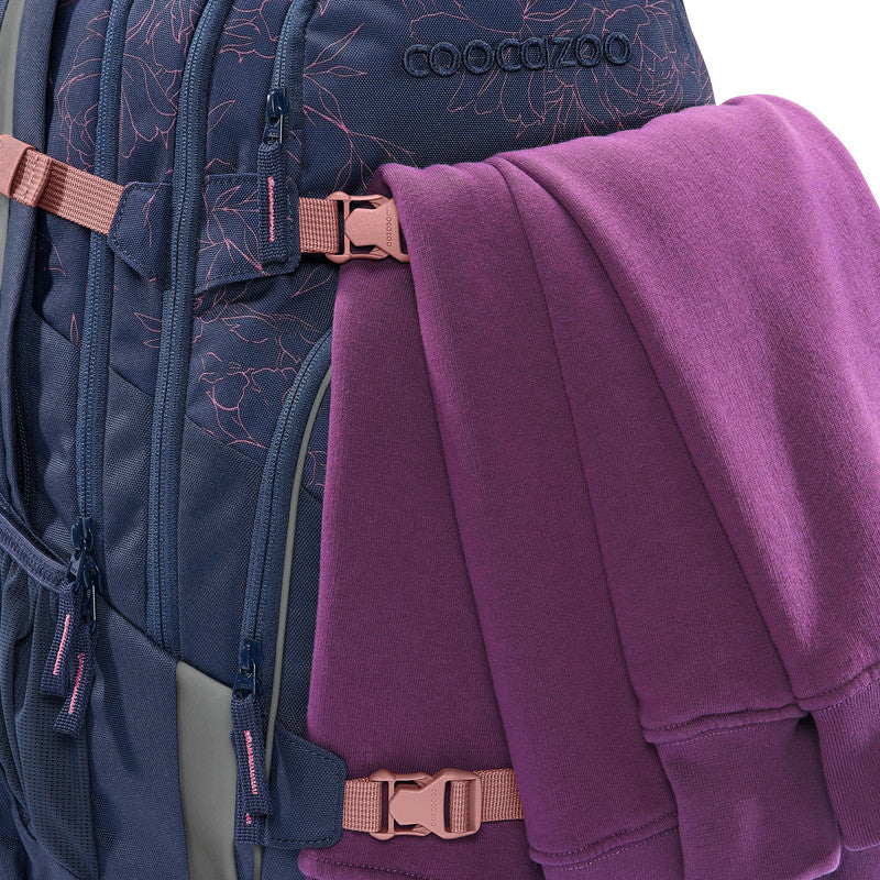 Coocazoo Rucksack Porter – Sweet Rose – 30,0 × 44,0 × 23,0 cm – recycelter Bestandteil