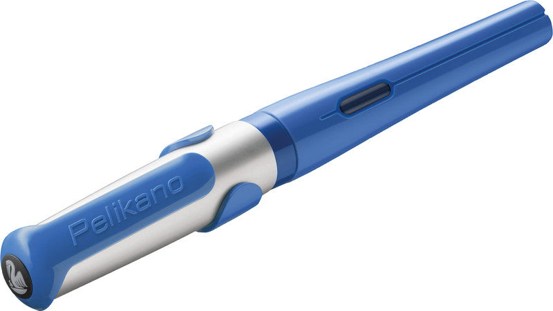 Pelikano – Federspitze L – für Linkshänder – Blau – Patronen