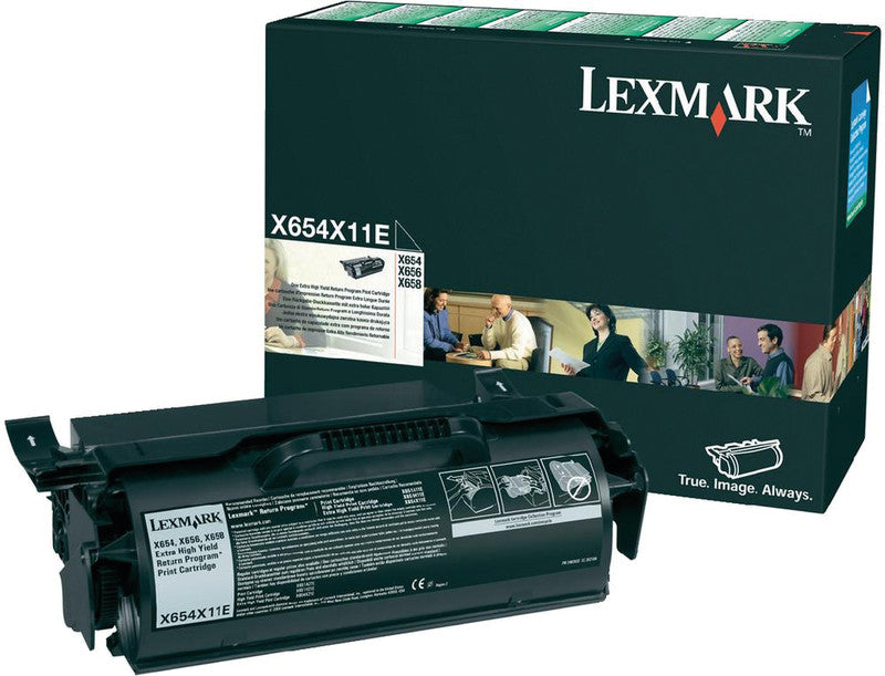 Lexmark Toner – schwarz, 36000 Seiten