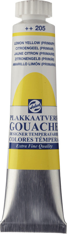 Talens Gouache – Set – 8 Farben, 8 × 20 ml, inklusive Deckweiss