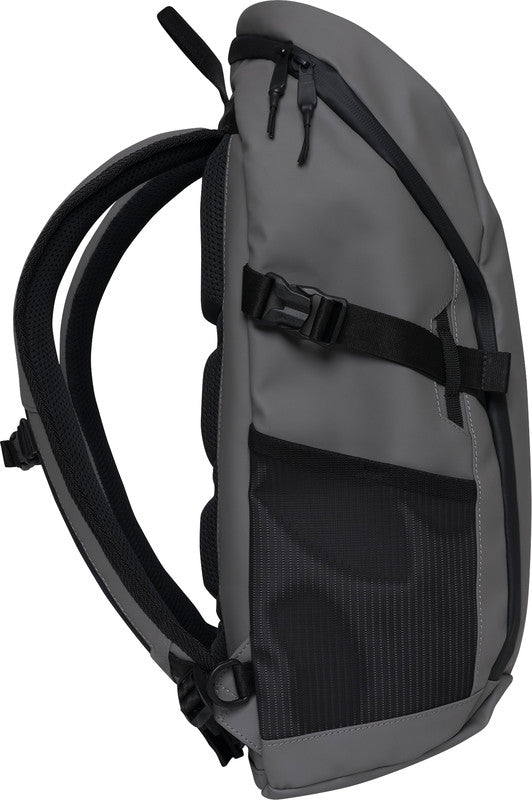 Beckmann Street Go – Notebook-Rucksack – für 16"-Notebook, 26 l, rPET, grau, USB-Anschluss
