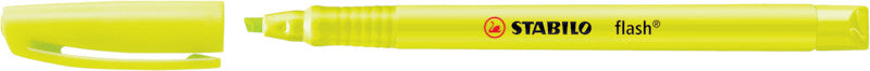 STABILO Flash Textmarker Gelb – Keilspitze, 1–4 mm