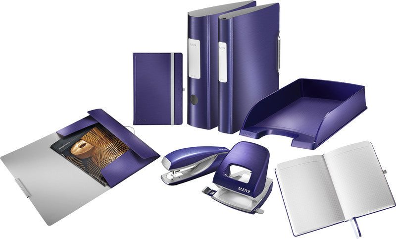 Leitz Style Aufbewahrungsbox B 250 × H 330 × T 37 mm – für A4, 250 Blatt, violett, PP