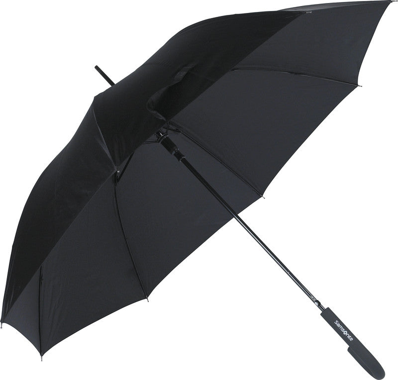 Samsonite Stockschirm Rain Pro Stick – Automatik – Ø 103 cm, L 87 cm – Schwarz – windfest – Polyester
