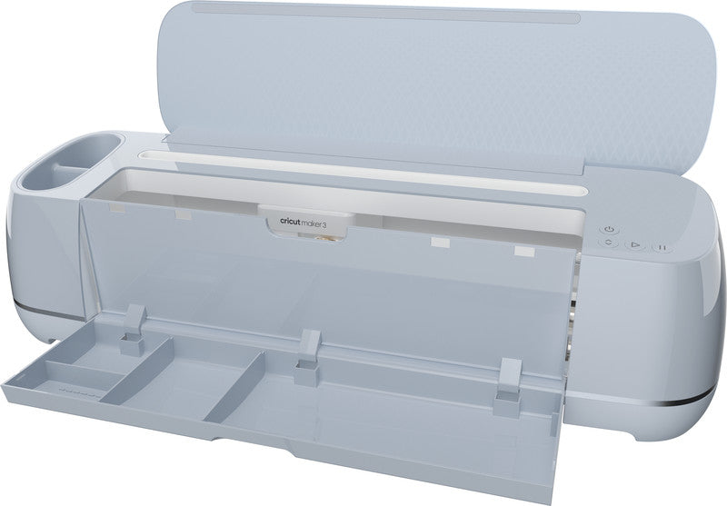 Cricut Schneideplotter Maker 3 – max. Breite 305 mm, Materialdicke 2,4 mm, Hellblau
