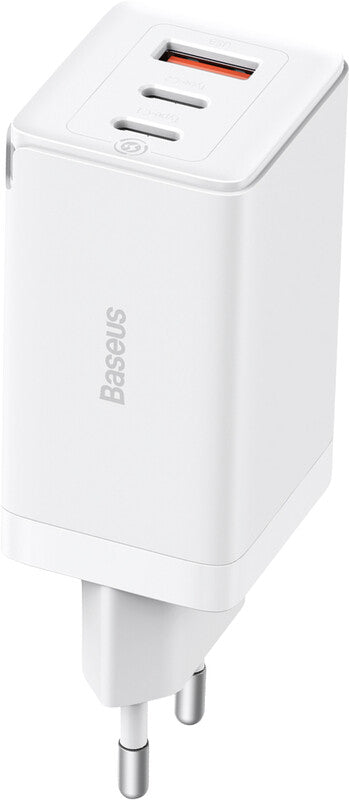 Baseus GaN 5 Pro Ladegerät – 65 W, 2× USB-C + 1× USB-A, PD 3.0