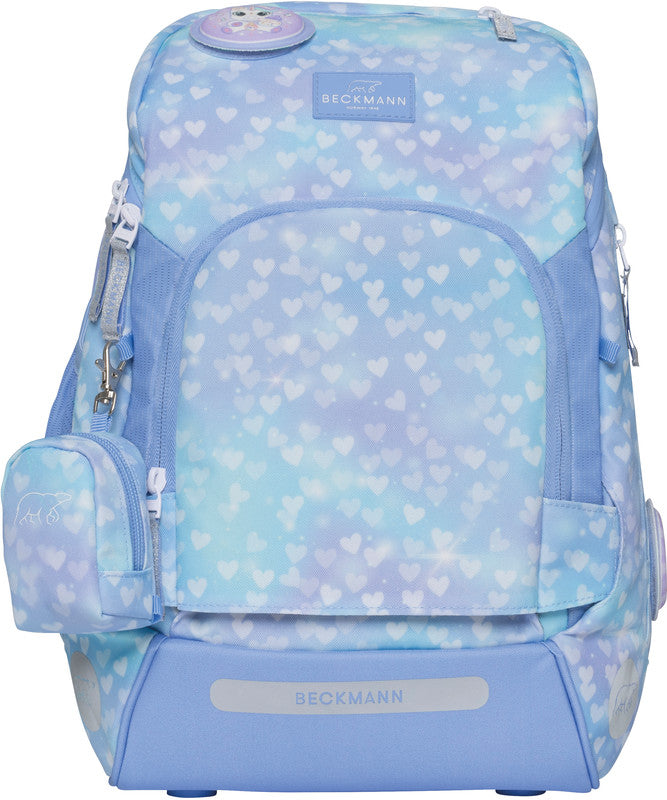 Beckmann Schulrucksack – 6-teilig – Unicorn Princess Ice Blue