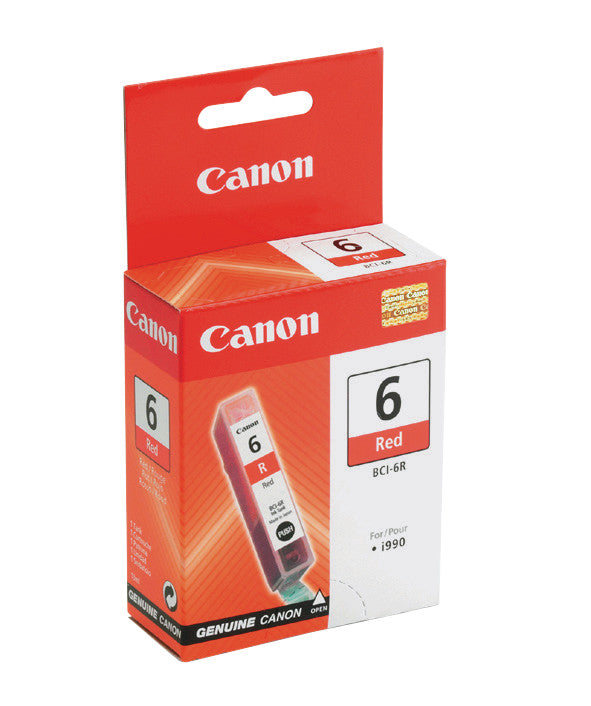Canon Tintenpatrone BCI-6Red, rot, 390 Seiten