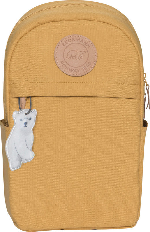 Beckmann Kindergartenrucksack Urban Mini – Gelb – 21,0×35,0×16,0 cm – Recycelte Materialien