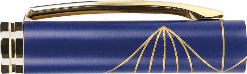 Belius Kugelschreiber – Blau, Aluminium