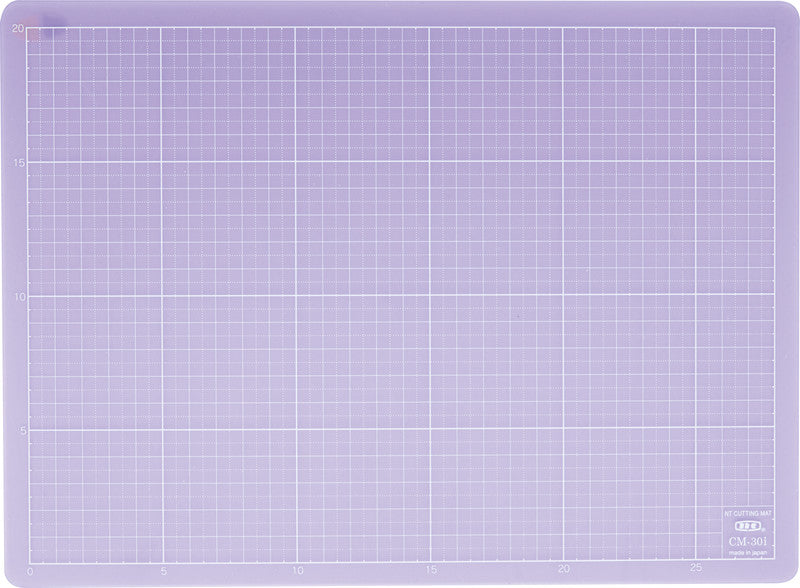 NT Cutter Schneidematte – 300 × 220 mm, Transparentes Violett