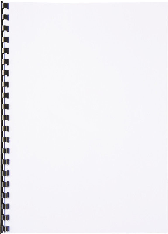 GBC Bindedisc-Ringe – für A4 – Ø 10 mm, schwarz, Kunststoff – 100 Stk.