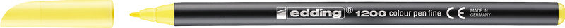 Edding Fasermaler, Strichbreite 1 mm, 6 Farben