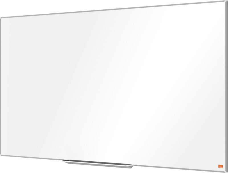 Nobo Whiteboard – 122 × 69 cm, Emaille, magnetisch, Aluminiumrahmen, Wandmontage