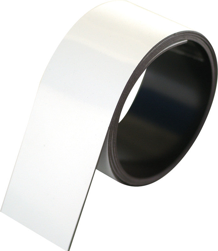 Ultra-Dex Ultradex – Magnetstreifen für Planungstafeln, 40 × 1000 mm, magnetisch, zuschneidbar, Weiss