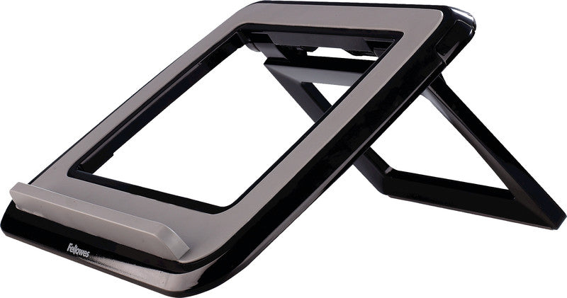 Fellowes I-Spire Notebookhalter – für Notebooks, Kunststoff, schwarz