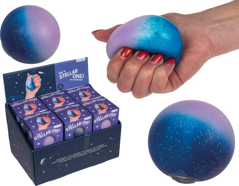 Out oft the blue Out of the Blue Stressball – Ø 70 mm, mehrfarbig, Kunststoff
