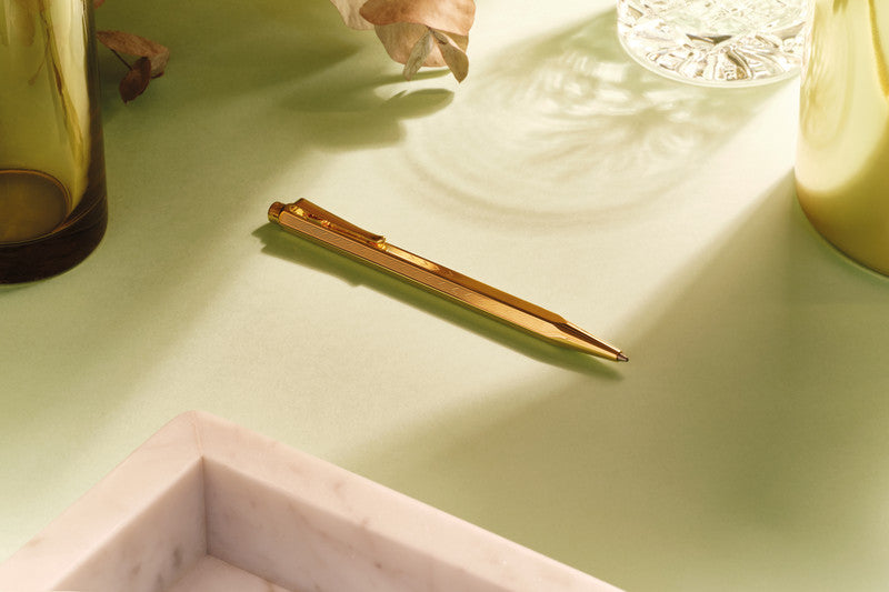 Caran d-Ache Caran d'Ache Kugelschreiber – gold, vergoldet, Metall