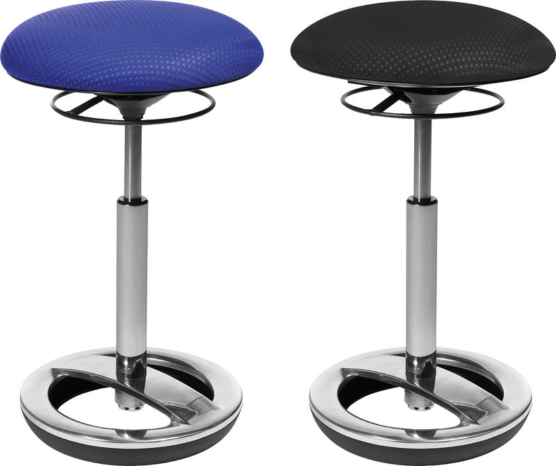 Topstar Sitness High Bob Hocker – Sitzhöhe 49–70 cm, 110 kg, blau