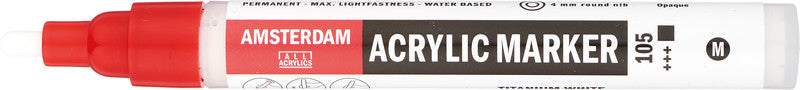 Royal Talens Amsterdam Acrylmarker – Titanweiss