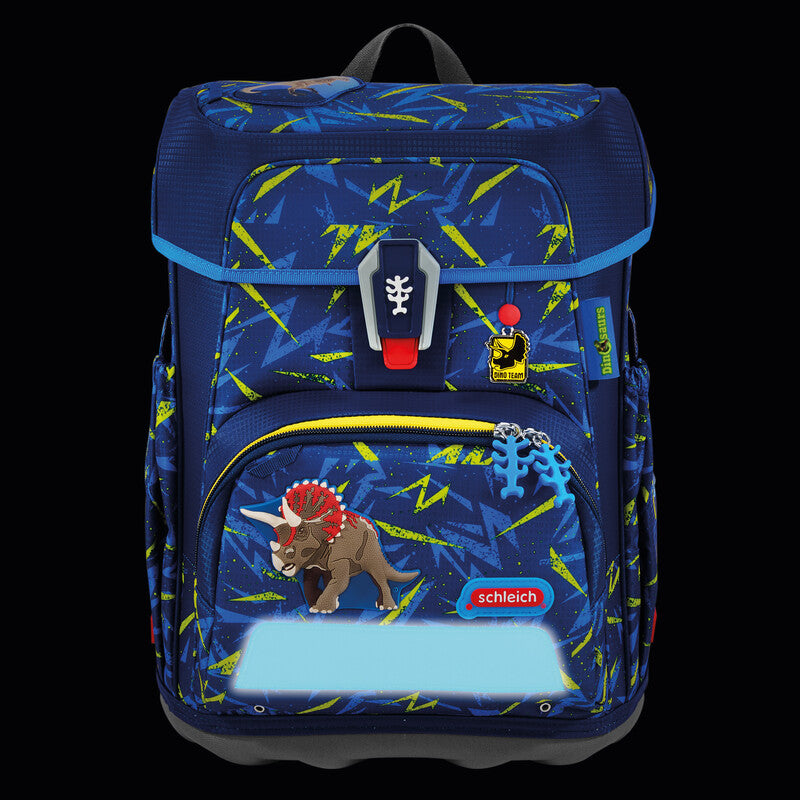 Step by Step Schulrucksack-Set Cloud – 5-teilig – Triceratops – Recycelte Materialien