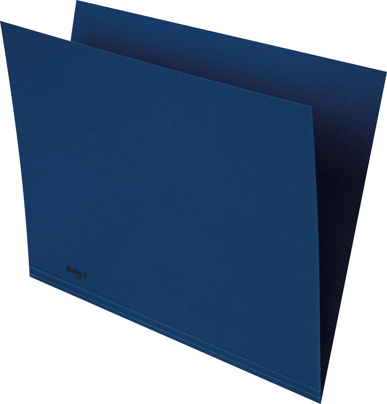 Biella Sammelmappe, für A4, Karton, Blau