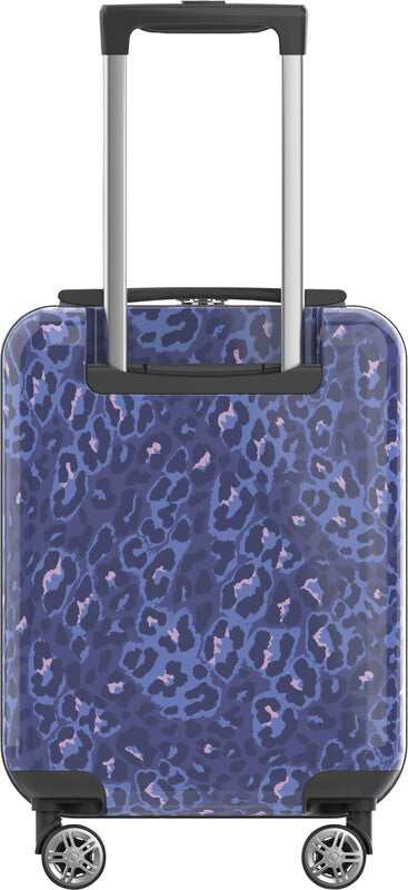 Beckmann Kindertrolley Handgepäck – 22 l, Hartschale PC/ABS, 4 Doppelrollen, Cheetah, 30,5 × 46,5 × 22 cm