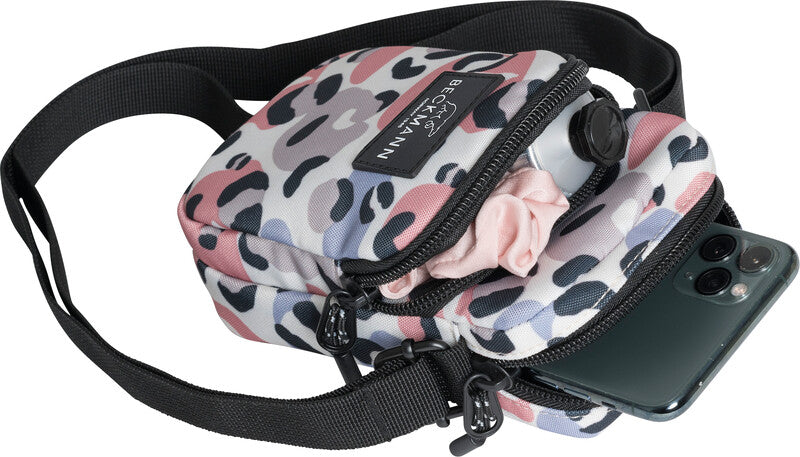 Beckmann Umhängetasche – Motiv Light Safari, 11×17×5 cm, Polyester (PES)