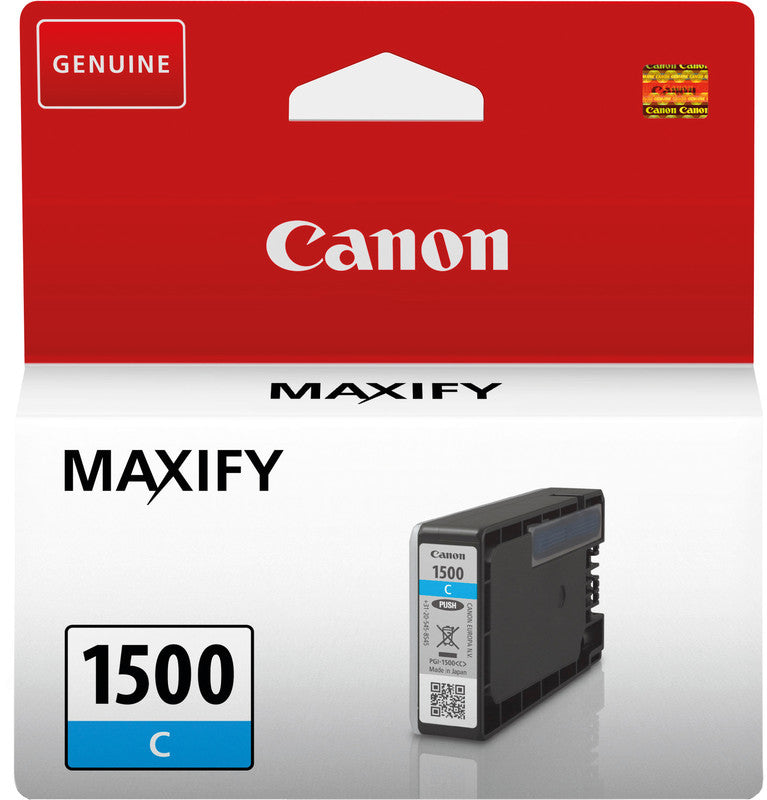 Canon Tintenpatrone PGI-1500, cyan, 300 Seiten