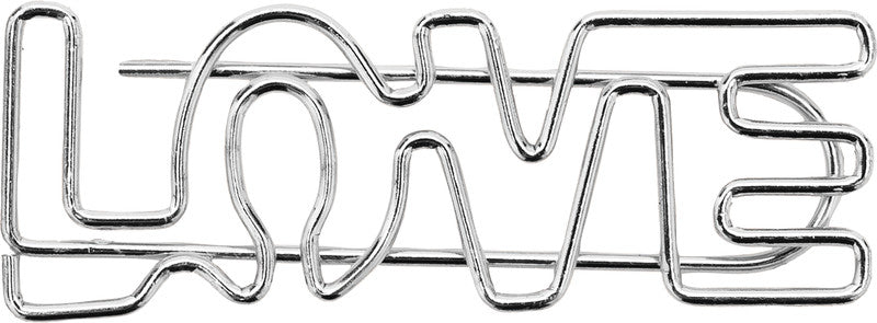 Walther Büroklammern – Pimp 'N Create – 41 × 14 mm – Metall – Silber – 4 Stück