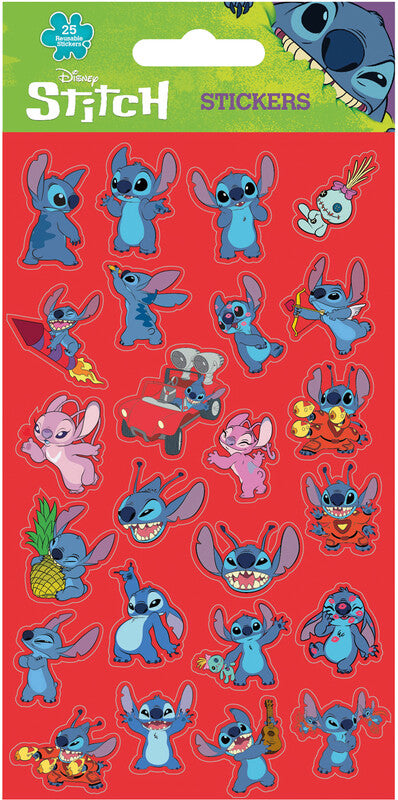 Disney Schmucketiketten, Lilo & Stitch – sortiert – 24 Stk.