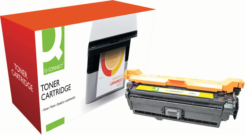 Q-Connect – Toner CE402A – gelb, 6000 Seiten