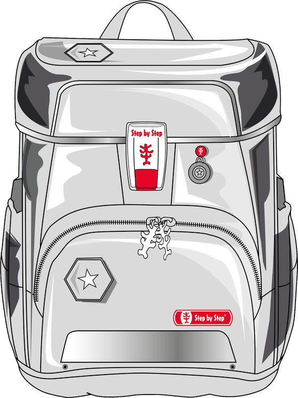 Step by Step Schulrucksack-Set Cloud – 5-teilig – Fire Engine Brandon