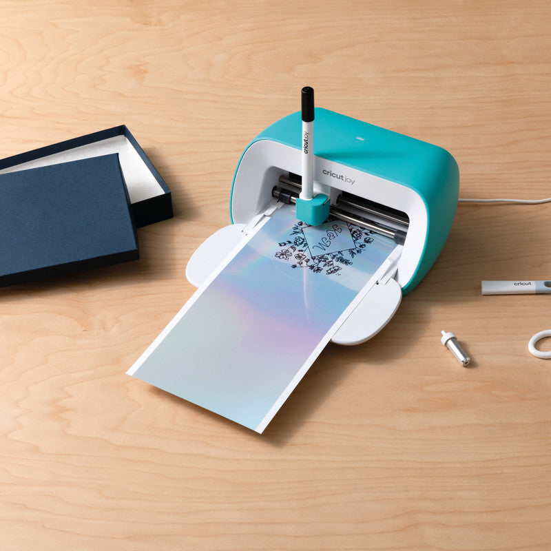 Cricut Glänzende Vinylfolie – Silber – 14 × 33 cm – für CRICUT JOY Schneideplotter