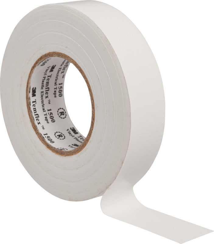 3M Vinylband – 19 mm × 20 m, weiss