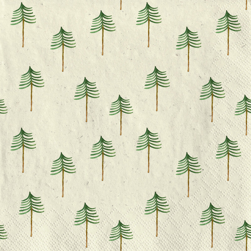 Fasana Servietten Sweet Trees – 33 × 33 cm – 2-lagig, Tissue – 20 Stk., FSC