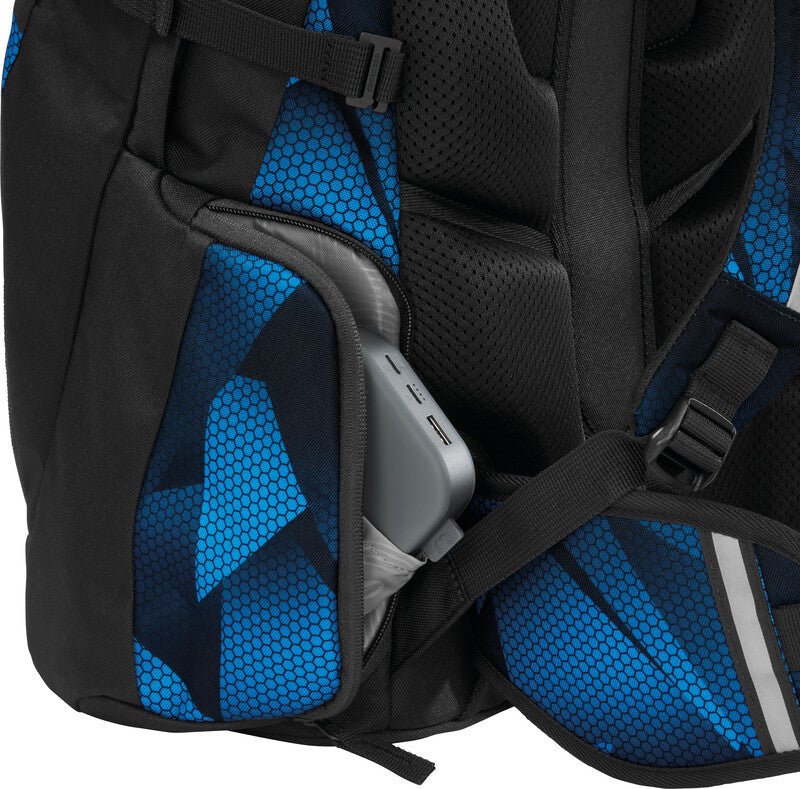 Coocazoo Rucksack Byte – Electric Ice – 30,0×46,0×22,0 cm – aus 100% rPET